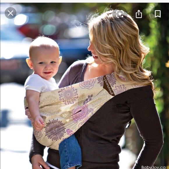 Other - The Peanut Shell Baby Carrier Sling Brown & Tan